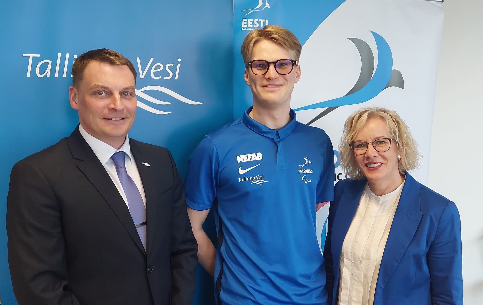 Ujujad Matz Topkin ja Robin Liksor osalevad Pariisi paraolümpiamängudel, atleetide ettevalmistust toetab Tallinna Vesi