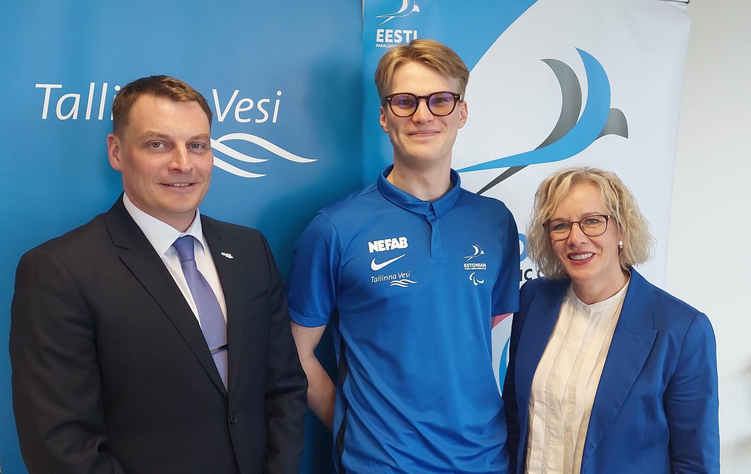 Ujujad Matz Topkin ja Robin Liksor osalevad Pariisi paraolümpiamängudel, atleetide ettevalmistust toetab Tallinna Vesi