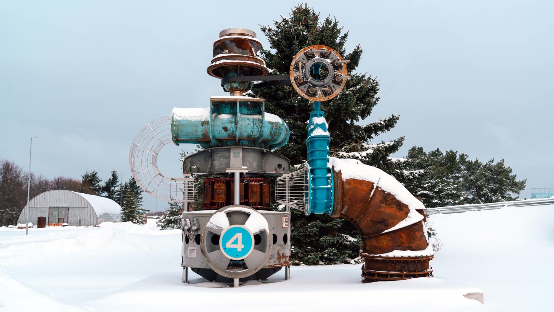 Paljassaare reoveepuhastusjaama „viimasest kangelasest“ sündis skulptuur