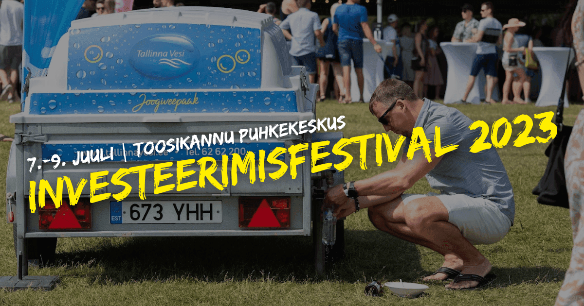 Tallinna Vesi on Investeerimisfestivali kaaskorraldaja juba mitmendat aastat järjest