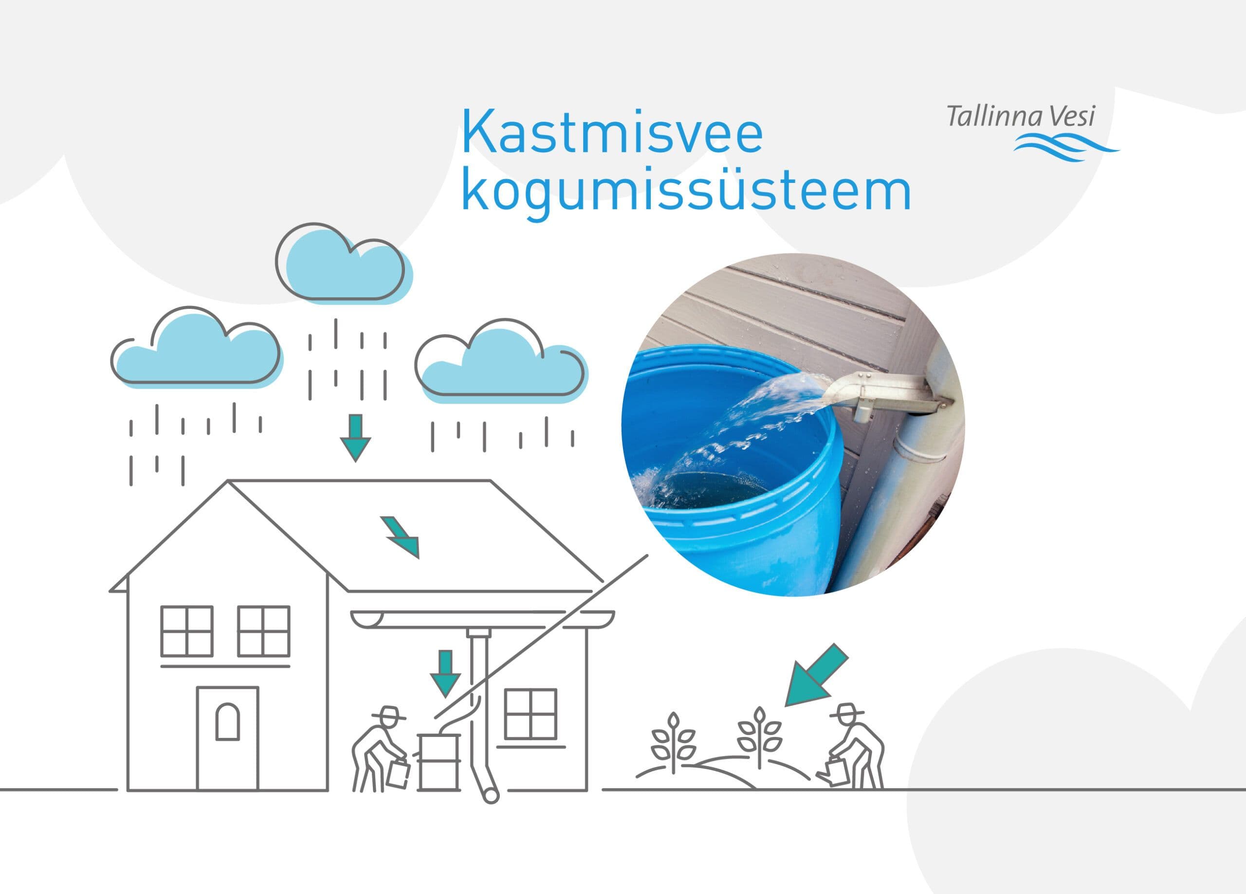 Kõige keskkonnasõbralikum kastmisvesi on vihmavesi