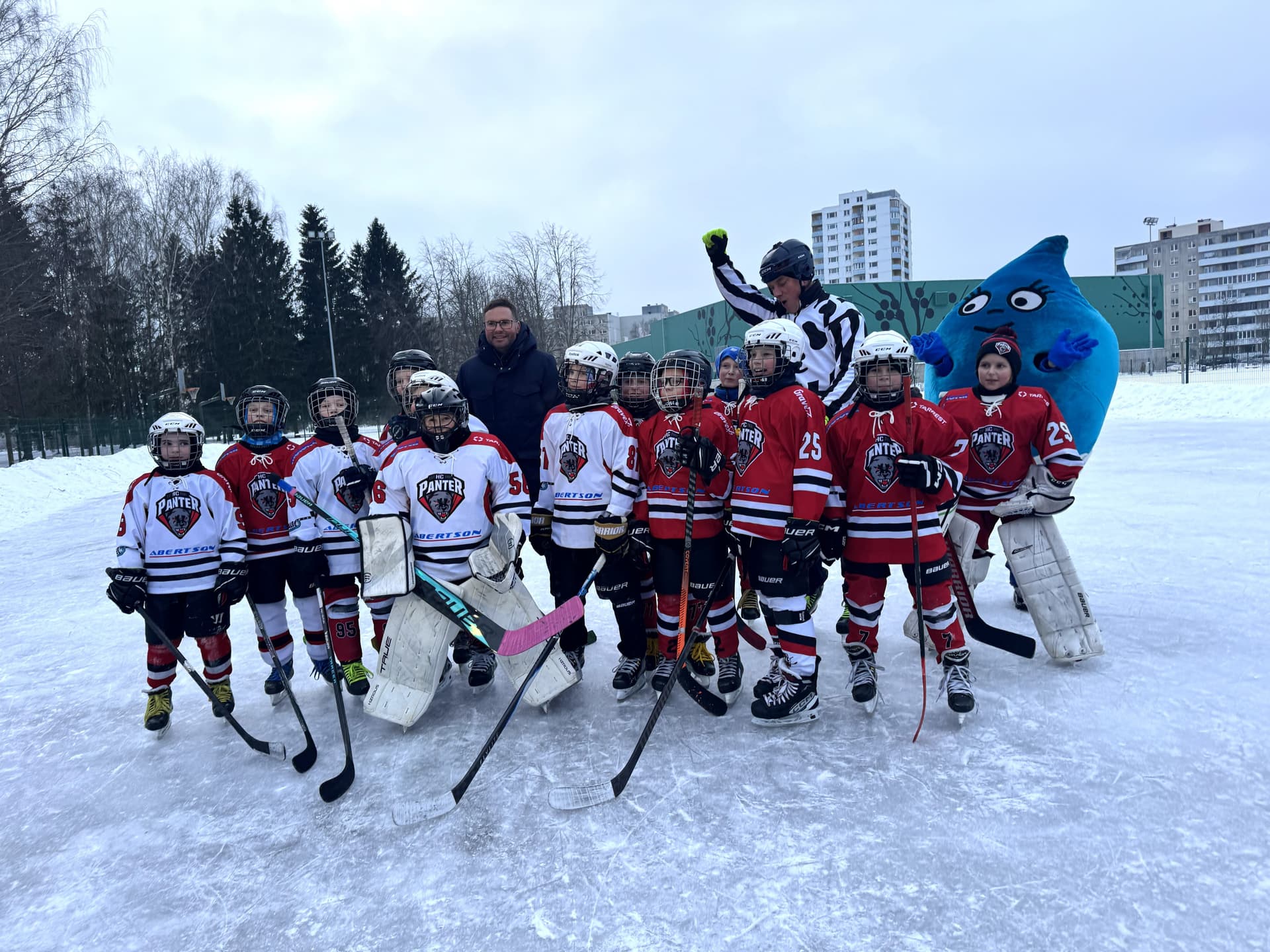 Neljas linnaosas luuakse elanike rõõmuks lumelinnu ja uisuväljakuid