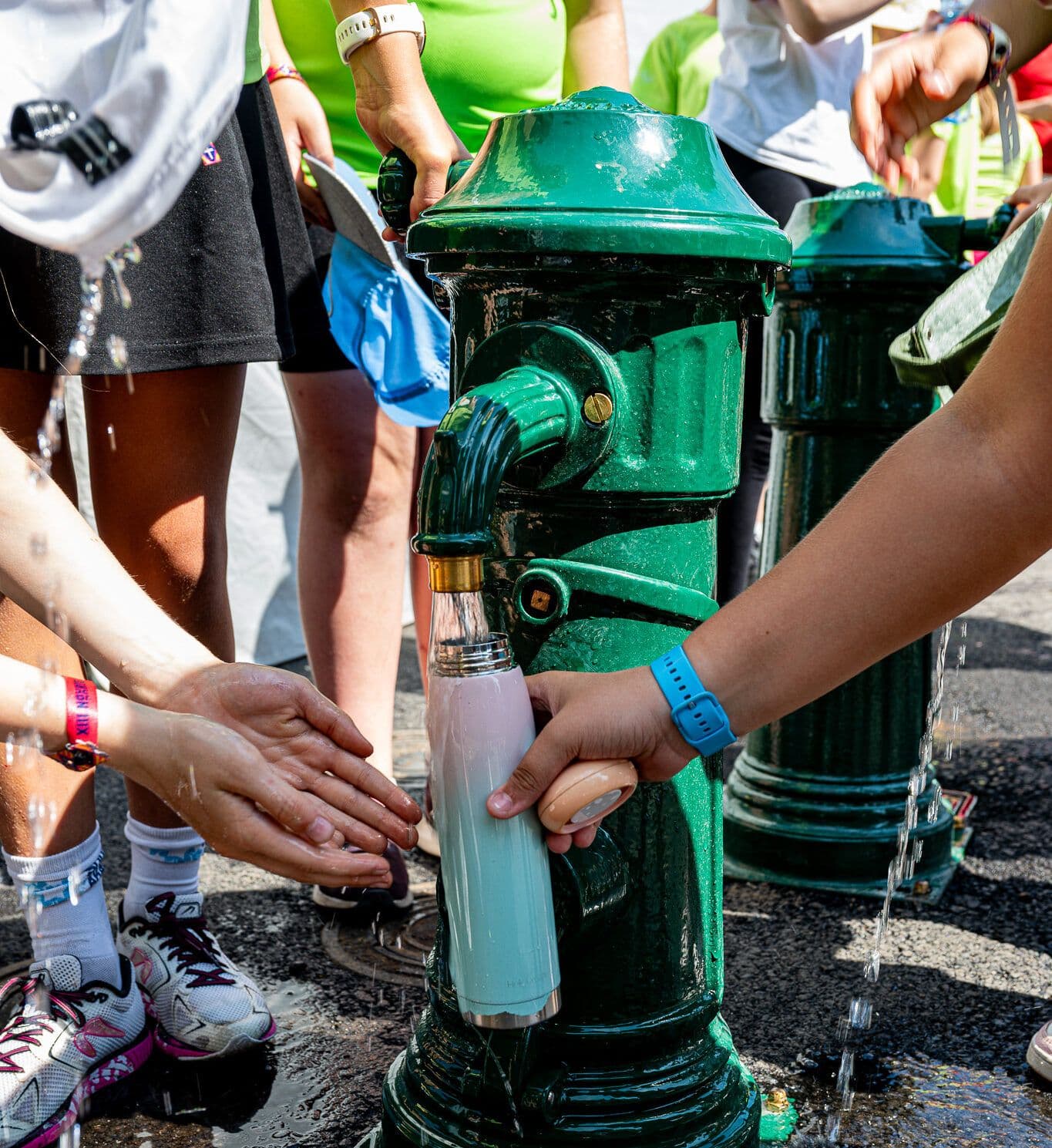 Tallinna Vesi viis XIII noorte laulu- ja tantsupeole „Püha on maa” ligikaudu 100 000 liitrit puhast joogivett