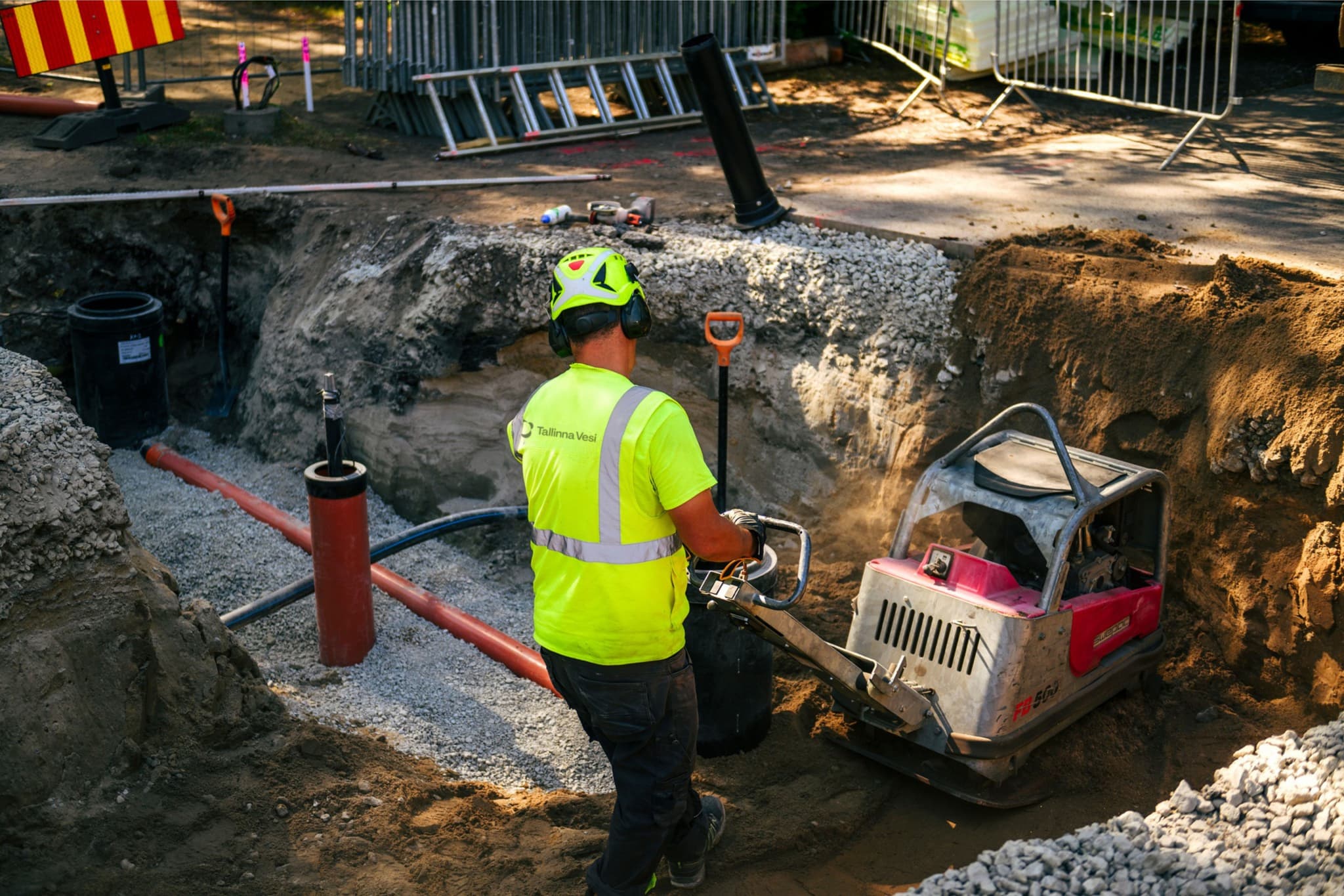 Innovation: one fourth of the pipeline work this summer will be carried out using no-dig methods